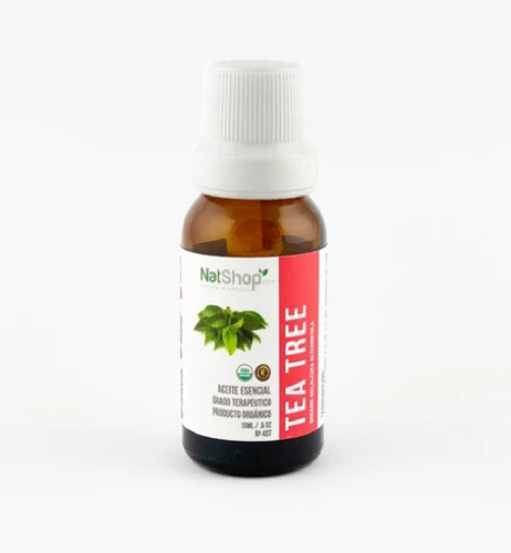 Aceite Esencial Orgánico Tea Tree Natshop 15ml
