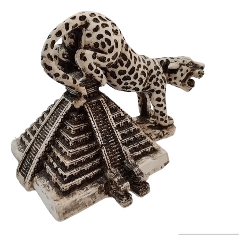 Escultura Balam El Jaguar - Pirámide Maya