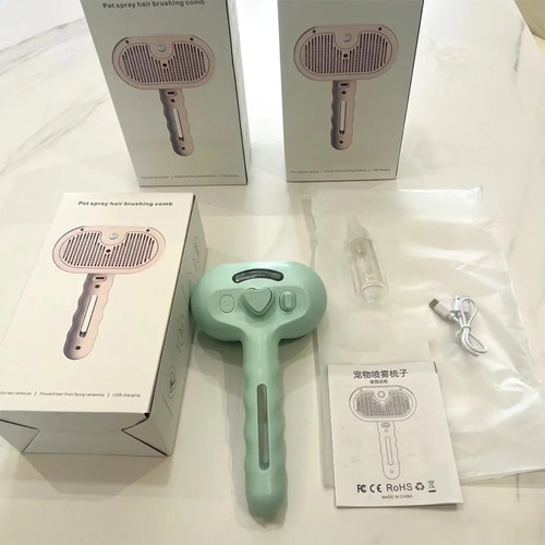 S+ Peine Limpiador A Vapor For Pelo De Mascota, Recargable