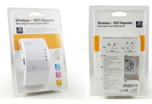 Imagen 3 de 4 de Extensor Rango Wifi Access Point Repetidor 300mbps Mvd Shopp