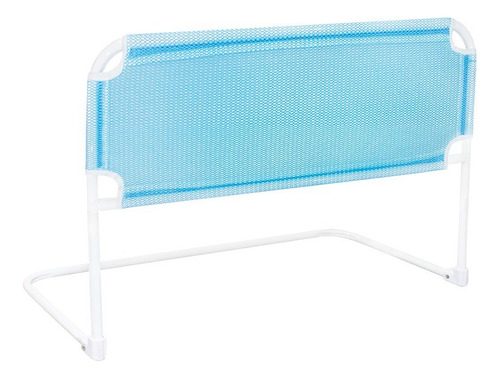 Grade De Cama Proteção Serve Cama Normal E Box Altura 54cm Cor Azul