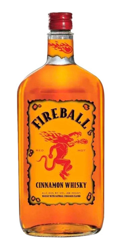 Licor Fireball De Canela & Whisky 750ml