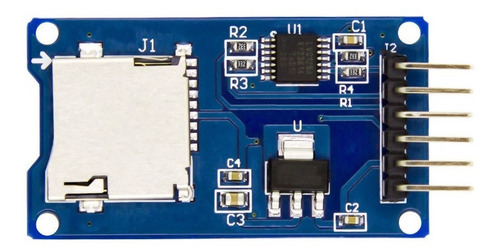 Imagen 2 de 10 de Modulo Lector Memorias Micro Sd Arduino 5v Hobbytronica