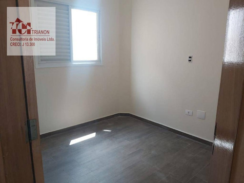 Imagem 6 de 8 de Apartamento Com 2 Dormitórios À Venda, 45 M² Por R$ 300.000,00 - Vila Pires - Santo André/sp - Ap3201