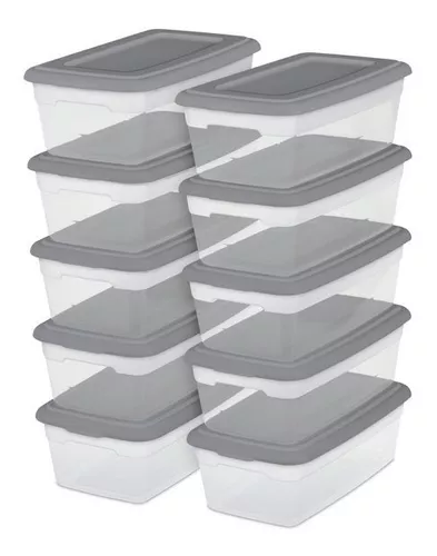 10 Cajas De Plastico Para Organizar Accesorios