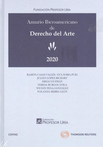 Anuario Iberoamericano De Derecho Del Arte 2020 Duo