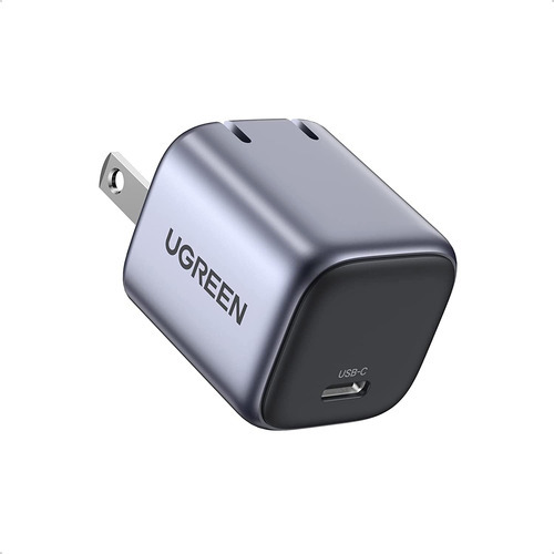 Cargador Mini 30w Ugreen Carga Rápida Usb C / Color Gris