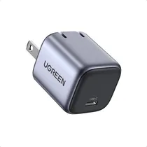 Comprar Cargador De Carga Rápida Ugreen Gan 30w (space Gray) Cd319 Color Gris