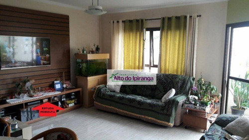 Apartamento Com 3 Dormitórios À Venda, 110 M² - Vila Gumercindo - São Paulo/sp - Ap2992