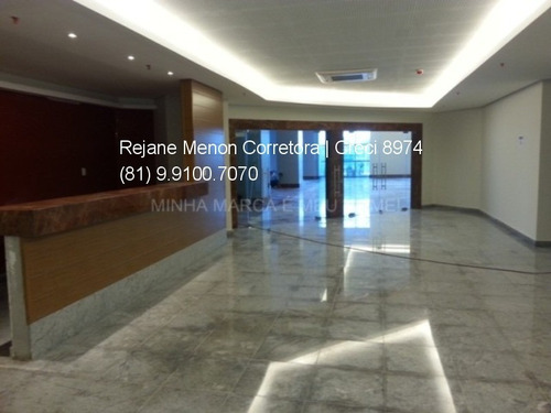 Imagem 14 de 17 de Locação No Empresarial Riomar Trade Center, Pina, Sala Com 37,01m², 01 Vaga, Divisória, Copa, 01 Wc - Rm0344 - 3569304