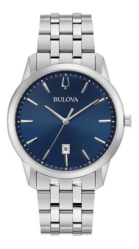 Relógio Bulova Masculino Azul Classic Original