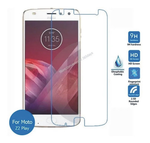 Protector Vidrio Templado Glass Motorola Moto Z2 Play