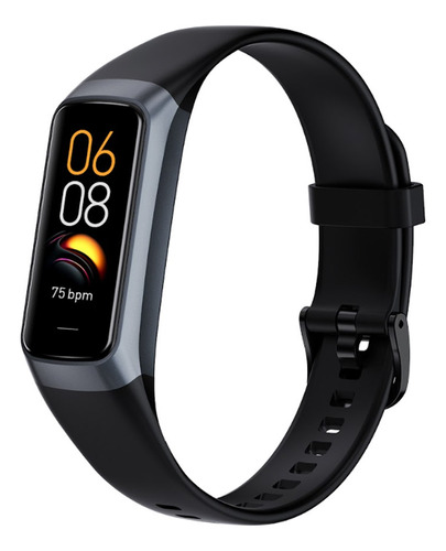 Reloj Inteligente Smartwatch Gadnic Con Variedad De Deportes Malla Negro Bisel Negro