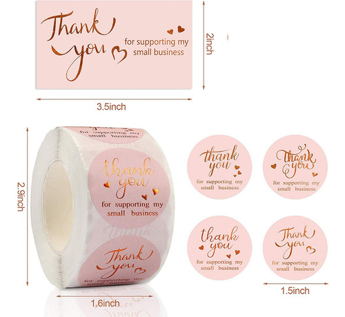 500x Set De Cintas Washi Pegatinas Adhesivas Gracias Por