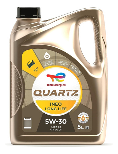 Total Quartz Ineo Long Life 5w30 Bidon X 5 Litros