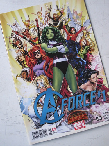 A-force 1, Tres Portadas, Comics, Televisa