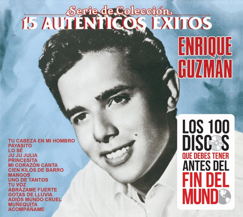 Enrique Guzman Serie De Colección 15 Autenticos Éxitos | Cd