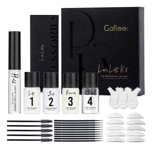 Kit Lash Lifting Gollee Rizado De Pestañas