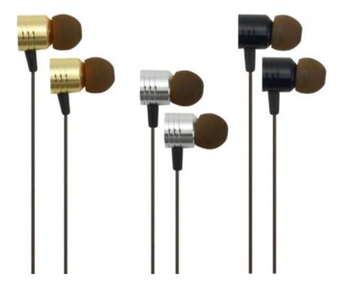 Audifonos In Ear Con Microfono Y Control De Volumen