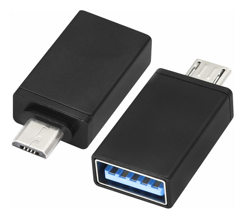 Aaotokk Otg Adaptador Micro A Usb, Aleación De Aluminio Micr