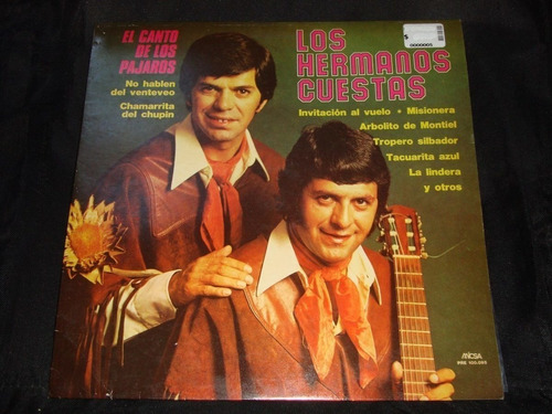 Vinilo Los Hermanos Cuestas El Canto De Los Pajaros S F3