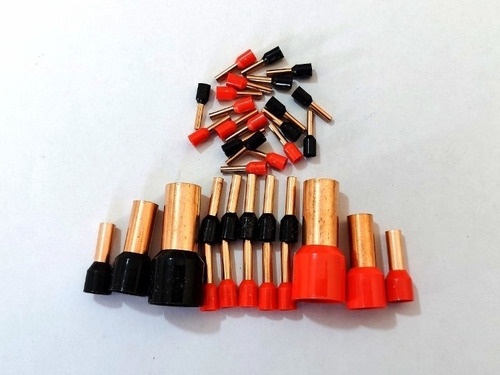 Kit De Ferrules 100% Cobre Ebac 36 Pz Calibre 16,12,4,8y 0  