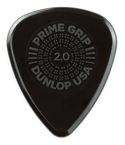 Púas Para Guitarra Jim Dunlop Delrin 500 Prime Grip, 2.0 Mm