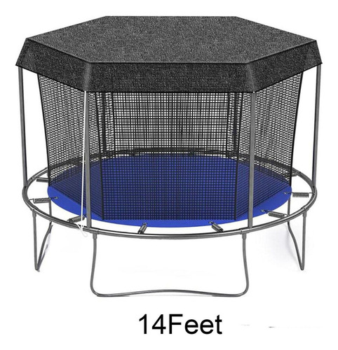 H Funda Para Trampolín Material Tpe 14 Pies Para 6 Varillas