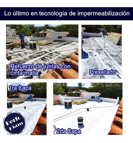 Imagen 4 de 5 de Impermeabilizante Liquido Para Techos