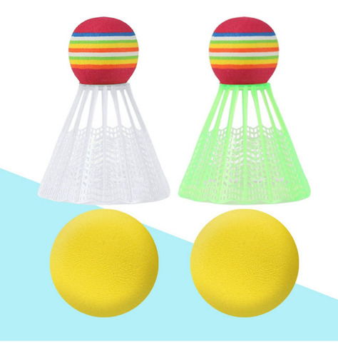 Raquetas De Tenis Para Niños, Juegos De Bádminton Azul
