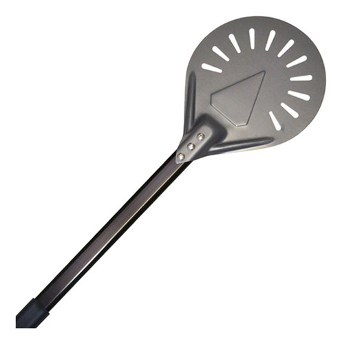 T Pala De Pizza Antideslizante Accesorios 7 Pulgadas Negro