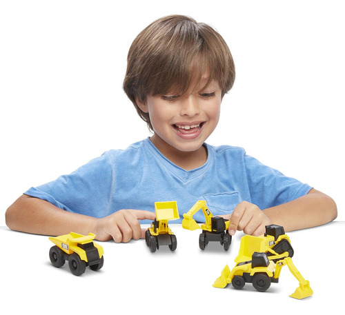 Cattoysofficial, Cat Little Machines Toys Con 5 Piezas: Cami