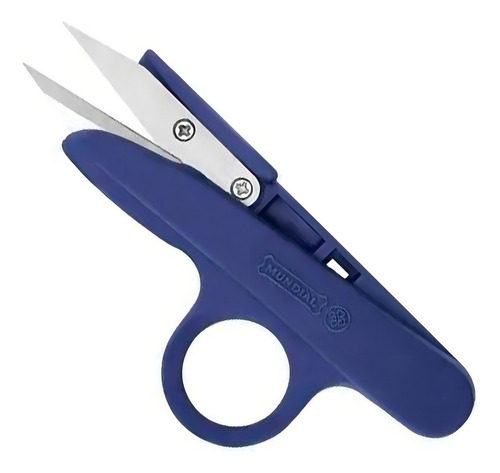 Tesoura De Arremate Mundial Tecelão Easy Cut 161n-4 1/2 Cor Azul