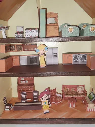 Casita De Mdf Para Muñecas
