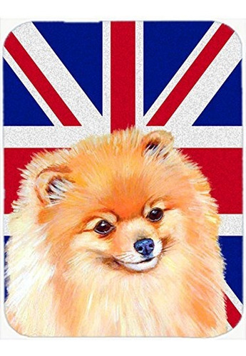 Caroline's Treasures Lh9498mp Pomeranian Con Alfombrilla