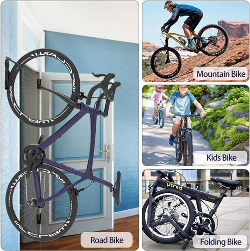 Soporte Organizador Gancho De Bicicletas Scooter De Pared
