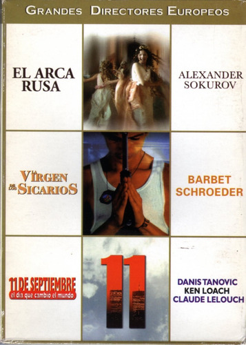El Arca Rusa / Virgen De Los Sicarios / 11 De Sept - 3 Dvds