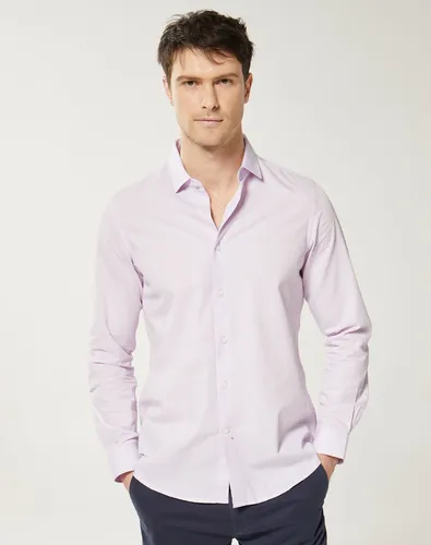 Camisa blanca hombre con dibujos sale