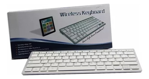 Teclado Inalambrico Bluetooth Compatible Ios Windows Android
