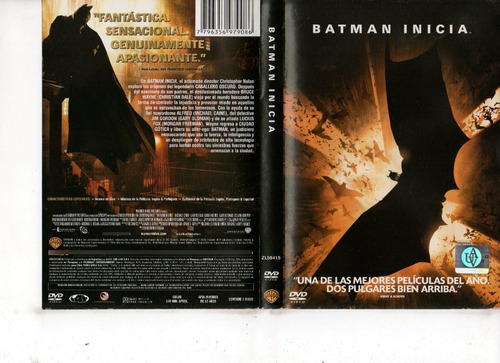 Batman Inicia (2005) - Dvd Original - Mcbmi
