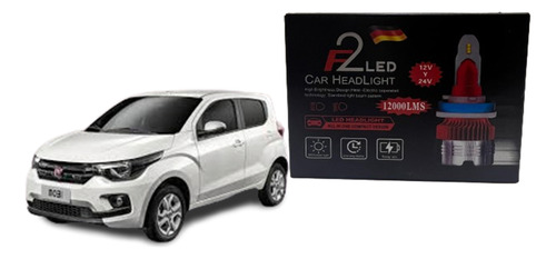 Luces Cree Led 24.000lm F2 Fiat Mobi (instalación)