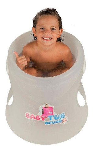 Imagem 3 de 4 de Banheira Babytub Ofurô De 1 A 6 Anos Transparente Baby Tub