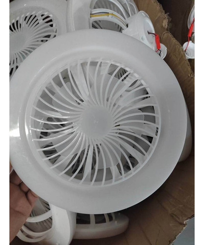 Lustre De Luz Com Ventilador De Parafuso Universal, Controle