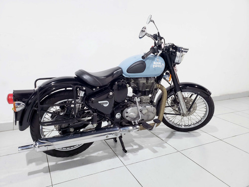 Royal Enfield Bullet Classic 500 2018 Azul