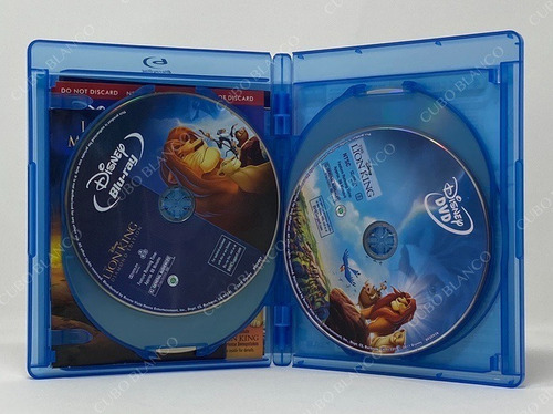 El Rey León Película Blu Ray 3d Dvd Diamond Edition Import (Usado)