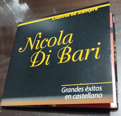 Nicola Di Bari Cd  Grandes Éxitos En Castellano 