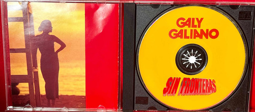 Cd Original Galy Galiano - Sin Fronteras. 1993. 1a Ed Bmg (Usado)