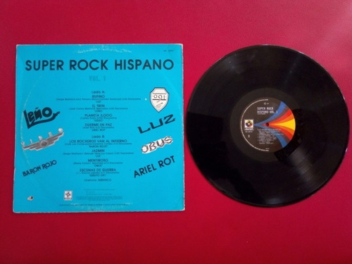 Vinilo (lp) Usado Super Rock Hispano Vol.1 Leño Obus Tz024 (Usado)