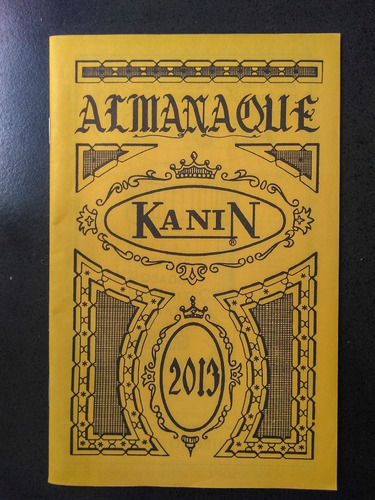 Almanaque Kanin 2013