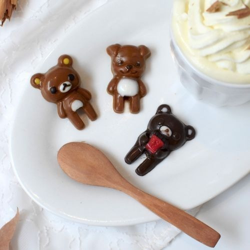 Imagen 3 de 6 de Set De 2 Moldes Placas Choco Animalitos Sumergibles Parpen